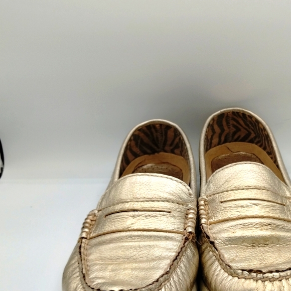 Sperry Top Sider platinum color penny loafers, size 10 M - Picture 2 of 9